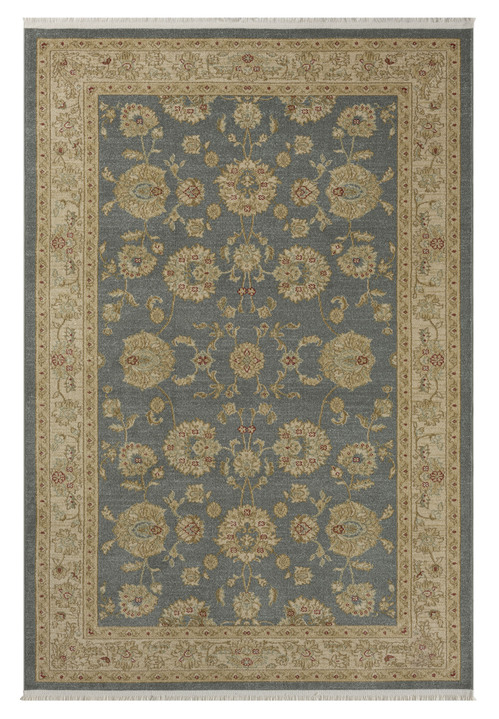 Klassisch - Brücke und Teppiche mit Orient-Optik, in Größe 185 (Brücke, 140x200 cm) bis 282 (Teppich, 200x290 cm), in Farbe DUNKELBLAU Ansicht 2