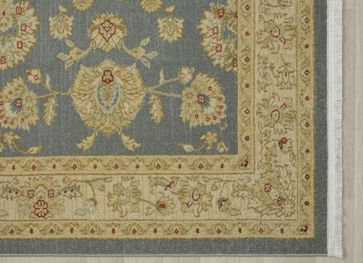 Klassisch - Brücke und Teppiche mit Orient-Optik, in Größe 185 (Brücke, 140x200 cm) bis 282 (Teppich, 200x290 cm), in Farbe DUNKELBLAU Ansicht 6