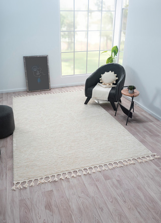 Modern - Pflegeleichte Brücken und Teppiche aus synthetischen Material-Mix, in Größe 276 (Teppich, 190x240 cm) bis 282 (Teppich, 200x290 cm), in Farbe WEISS – Farbe WEISS – Ansicht 