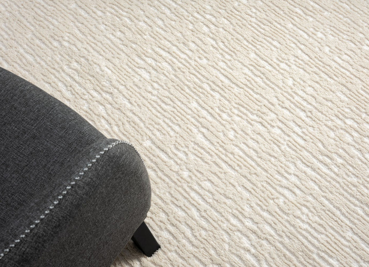 Modern - Pflegeleichte Brücken und Teppiche aus synthetischen Material-Mix, in Größe 276 (Teppich, 190x240 cm) bis 282 (Teppich, 200x290 cm), in Farbe WEISS Ansicht 5