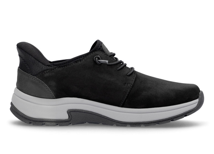 Rieker - Rieker Sneaker mit verstärkter Hinterkappe für einfaches Einschlüpfen, in Größe 040 bis 047, in Farbe SCHWARZ Ansicht 2