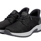 Rieker - Rieker Sneaker mit verstärkter Hinterkappe für einfaches Einschlüpfen, in Größe 040 bis 047, in Farbe SCHWARZ – Farbe SCHWARZ – Ansicht 3