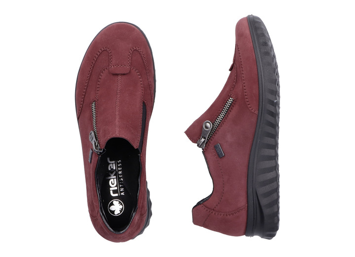 Slipper & Schnürschuhe - Rieker Slipper mit Klimamembrane ausgestattet, in Größe 036 bis 042, in Farbe BORDEAUX Ansicht 4