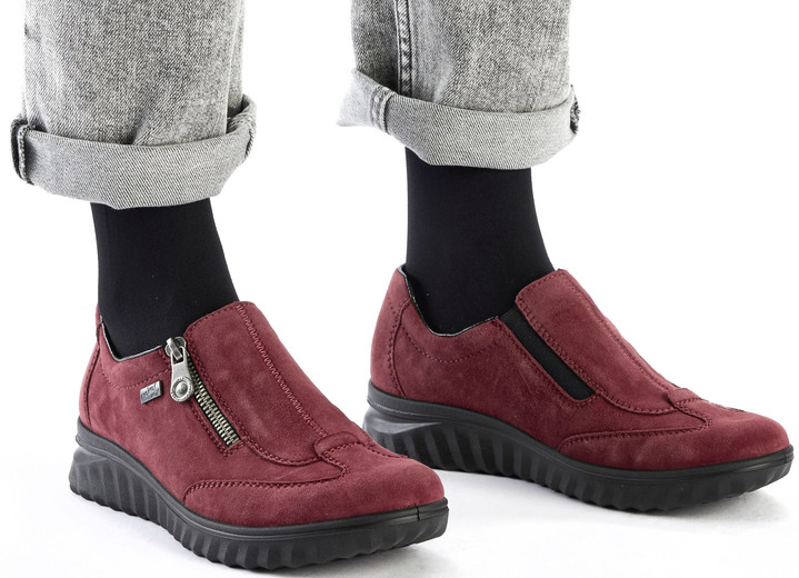 Slipper & Schnürschuhe - Rieker Slipper mit Klimamembrane ausgestattet, in Größe 036 bis 042, in Farbe BORDEAUX Ansicht 5