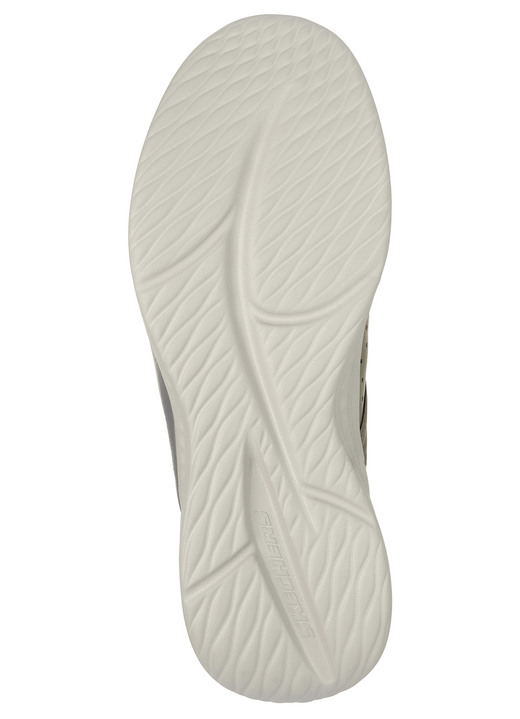 Slipper & Schnürschuhe - SKECHERS Slipper mit geformter Slip-Ins Fersenplatte, in Größe 040 bis 048, in Farbe TAUPE-GRAU Ansicht 3