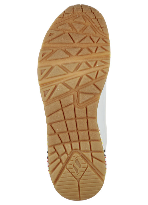 Slipper & Schnürschuhe - SKECHERS, trendige Damen-Sneaker, mit sichtbarem Luftpolster, in Größe 036 bis 042, in Farbe WEISS Ansicht 3