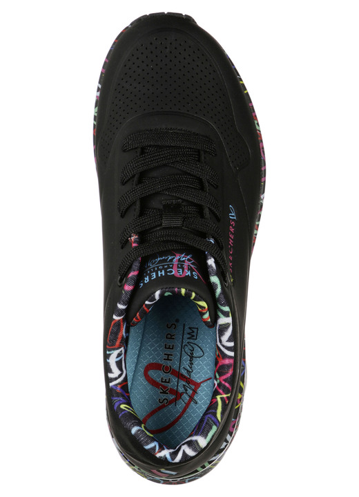 Slipper & Schnürschuhe - SKECHERS, trendige Damen-Sneaker, mit sichtbarem Luftpolster, in Größe 036 bis 042, in Farbe WEISS Ansicht 7