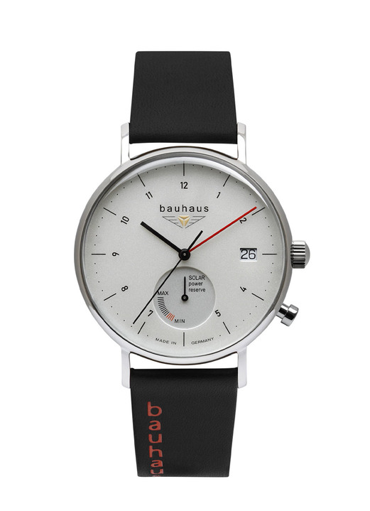 Funkuhren/Solaruhren - Bauhaus Solar-Herrenuhr , in Farbe  Ansicht 2