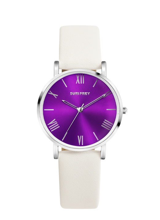 Kunstlederband - Exquisite Quartz-Damenuhr, in Farbe  Ansicht 2