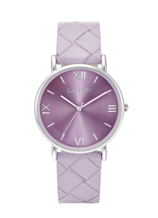 Kunstlederband - Elegante Quartz-Damenuhr, in Farbe  Ansicht 2