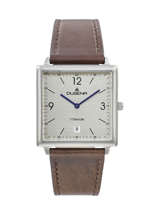 Quartzuhren - Dugena-Quartz-Herrenuhr mit robustem Titangehäuse, in Farbe  Ansicht 2