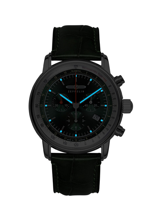 Quartzuhren - Zeppelin Quartz-Herrenuhr, in Farbe  Ansicht 4