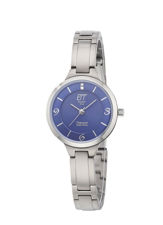 Quartzuhren - ETT-Solar-Damenuhr mit Quarzuhrwerk, in Farbe  Ansicht 2