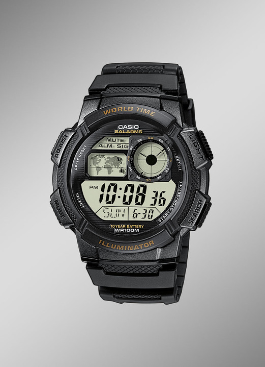 Casio - Casio Illuminator Digital-Herrenuhr, in Farbe  Ansicht 1