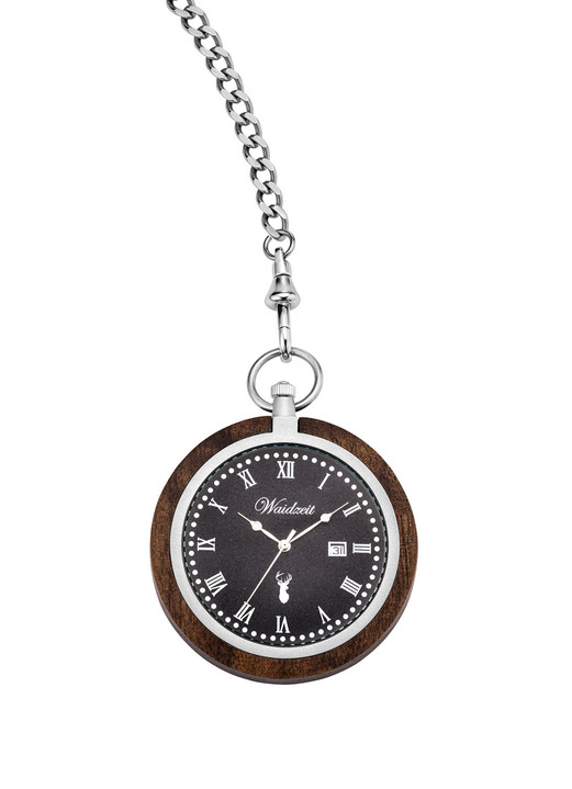 Quartzuhren - Waidzeit Quartz-Taschenuhr, in Farbe  Ansicht 2