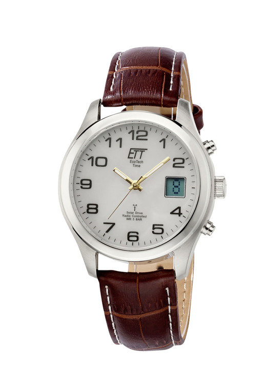 Funkuhren/Solaruhren - Funk-Solar-Herrenuhr, in Farbe  Ansicht 2