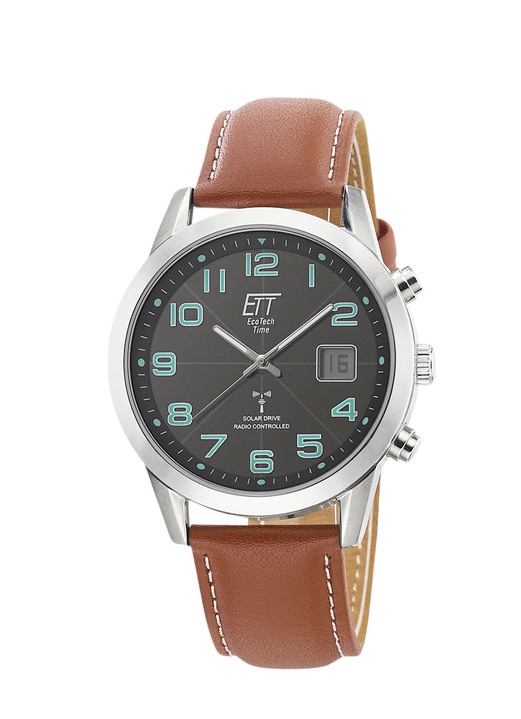 Partneruhren - ETT Partner Funk-Solaruhren , in Farbe , in Ausführung Herrenuhr Ansicht 4