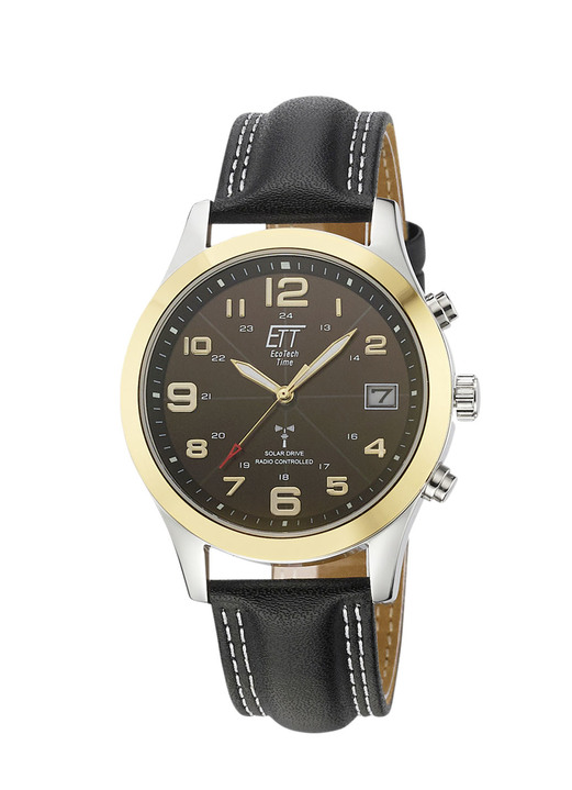 Funkuhren/Solaruhren - Funk-Solar-Herrenuhr, in Farbe  Ansicht 2