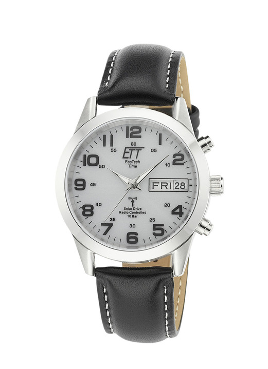 - ETT Funk-Solar-Herrenuhr, in Farbe  Ansicht 2