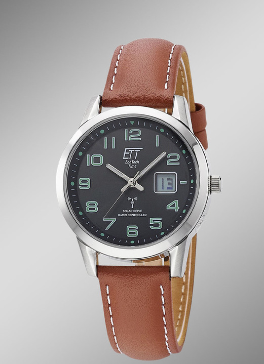Partneruhren - ETT Partner Funk-Solaruhren , in Farbe , in Ausführung Herrenuhr Ansicht 5