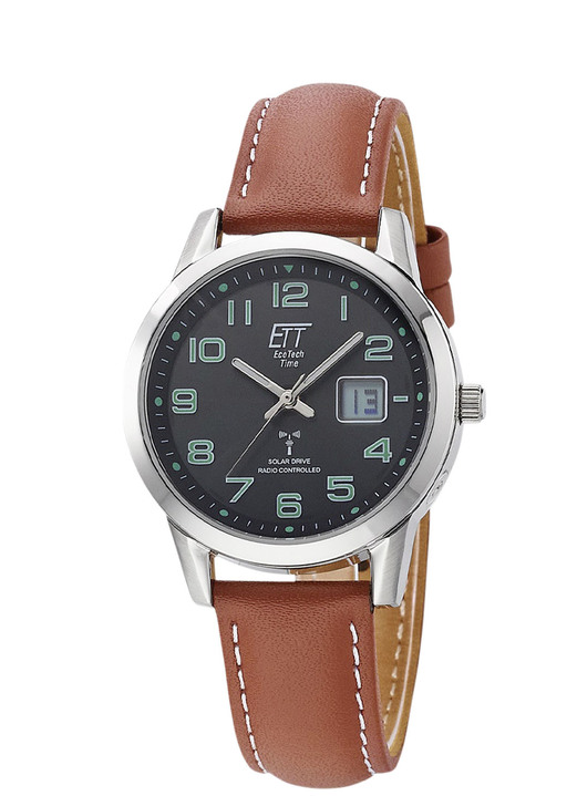Partneruhren - ETT Partner Funk-Solaruhren , in Farbe , in Ausführung Herrenuhr Ansicht 6