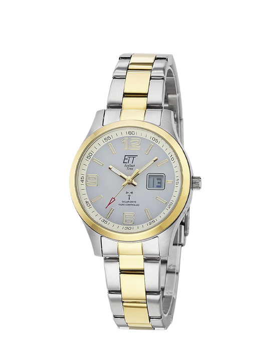 Stahlband / Metallband - Funk-Solar-Damenuhr, in Farbe  Ansicht 2