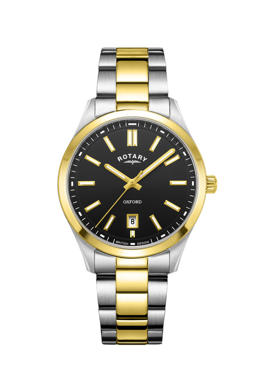 Rotary - Rotary Quartz-Herrenuhr mit Edelstahlbandgehäuse Ansicht 4 Rotary - Rotary Quartz-Herrenuhr mit Edelstahlbandgehäuse, in Farbe  Ansicht 4