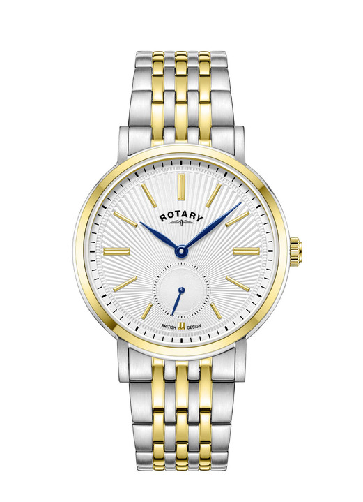 Rotary - Rotary Quartz-Herrenuhr mit Edelstahlbandgehäuse, in Farbe  Ansicht 4