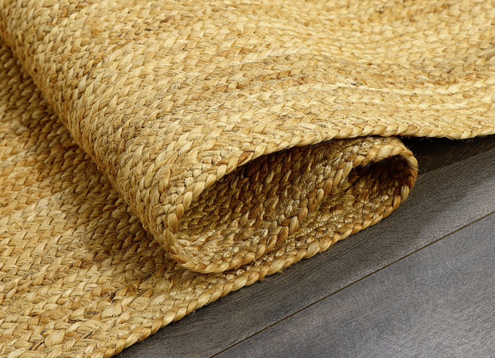 Modern - Teppiche und Brücken aus Jute, in Größe 160 (Galerie 80x150 cm) bis 170 (Galerie 80x400 cm), in Farbe NATUR Ansicht 5