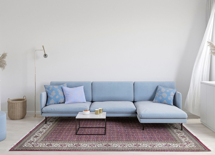 Klassisch - Klassischer Orientteppich aus Indien, in Größe 101 (Brücke, 40x60 cm) bis 306 (Teppich rund, ø 250 cm), in Farbe CAMEL Ansicht 4