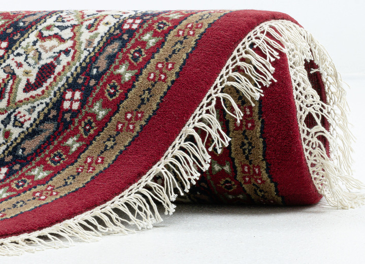 Klassisch - Klassischer Orientteppich aus Indien, in Größe 101 (Brücke, 40x60 cm) bis 306 (Teppich rund, ø 250 cm), in Farbe CAMEL Ansicht 9