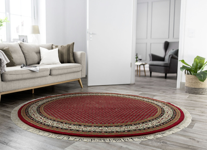 Klassisch - Klassischer Orientteppich aus Indien, in Größe 101 (Brücke, 40x60 cm) bis 306 (Teppich rund, ø 250 cm), in Farbe CAMEL Ansicht 7