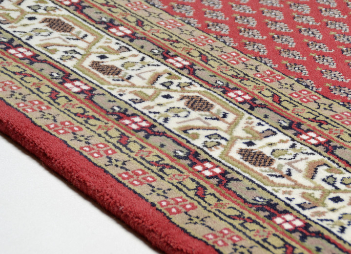 Klassisch - Klassischer Orientteppich aus Indien, in Größe 101 (Brücke, 40x60 cm) bis 306 (Teppich rund, ø 250 cm), in Farbe CAMEL Ansicht 6