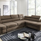Polsterecken - Komfortable Polsterecke mit Funktion und Bettkasten, in Farbe BEIGE – Farbe BRAUN – Ansicht 1