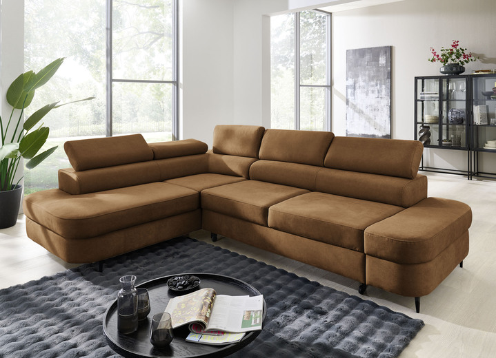 Polsterecken - Komfortable Polsterecke mit Funktion und Bettkasten, in Farbe BEIGE Ansicht 16