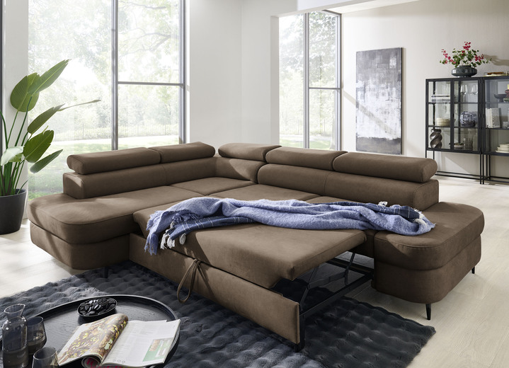 Polsterecken - Komfortable Polsterecke mit Funktion und Bettkasten, in Farbe BEIGE Ansicht 20