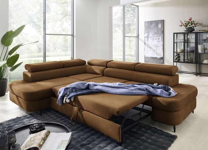 Polsterecken - Komfortable Polsterecke mit Funktion und Bettkasten, in Farbe BEIGE Ansicht 17