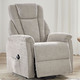 TV-Sessel / Relax-Sessel - Gemütlicher TV-Sessel mit Motor und Aufstehhilfe, in Farbe CREME – Farbe CREME – Ansicht 1