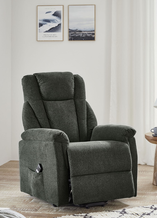 TV-Sessel / Relax-Sessel - Gemütlicher TV-Sessel mit Motor und Aufstehhilfe, in Farbe CREME Ansicht 10