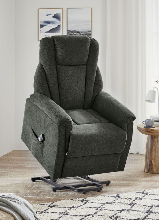 TV-Sessel / Relax-Sessel - Gemütlicher TV-Sessel mit Motor und Aufstehhilfe, in Farbe CREME Ansicht 11
