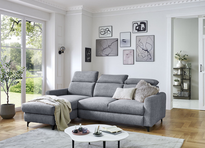 Polsterecken - Bequeme Polsterecke mit Bettfunktion, in Farbe CREME Ansicht 8