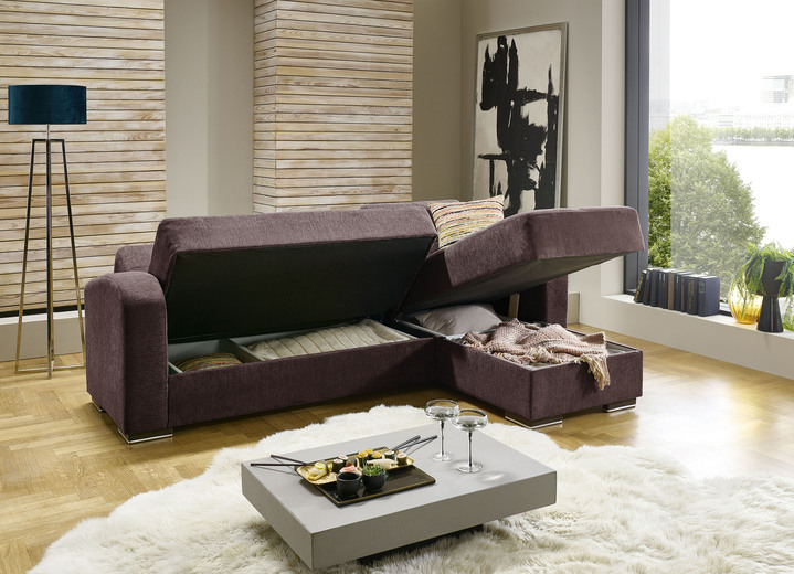 Polsterecken - Polsterecke mit Funktion, in Farbe CREME Ansicht 12