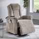 TV-Sessel / Relax-Sessel - TV-Sessel mit Motor und Aufstehhilfe, in Farbe ANTHRAZIT – Farbe TAUPE – Ansicht 1