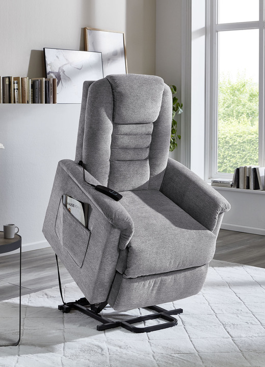 TV-Sessel / Relax-Sessel - TV-Sessel mit Motor und Aufstehhilfe, in Farbe ANTHRAZIT Ansicht 5