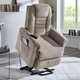 TV-Sessel / Relax-Sessel - TV-Sessel mit Motor und Aufstehhilfe, in Farbe ANTHRAZIT – Farbe TAUPE – Ansicht 2