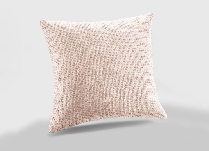 Dekokissen & Hüllen - Stuhlkissen und Kissenbezüge , in Größe 905 (Kissenbezug, 40x40 cm) bis 915 (Stuhlkissen, 38x38x 4 cm), in Farbe ROSA Ansicht 1