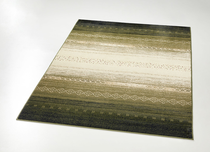 Modern - Gewebte Brücken und Teppiche, in Größe 112 (Brücke, 60x110 cm) bis 282 (Teppich, 200x290 cm), in Farbe TERRA Ansicht 3