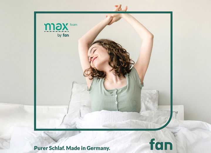 Matratzen & Topper - TESTSIEGER Mehrzonen-Matratze „max foam by fan“ Ansicht 2 Matratzen & Topper - TESTSIEGER Mehrzonen-Matratze „max foam by fan“, in Größe 130 (80/200 cm) bis 135 (140/200 cm), in Farbe  Ansicht 2