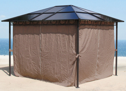 Seitenwand-Set, 4-teilig, für Hardtop-Pavillon