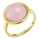 Ringe - Eleganter Damenring mit echt rosa Chalcedon, in Größe 170 bis 200, in Farbe  – Ansicht 2